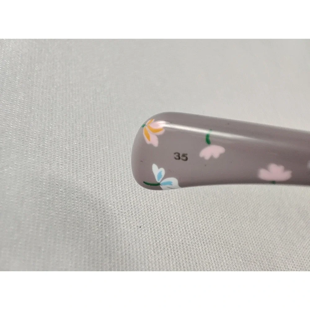 Draper James DJ7043 037 Smoke Gradient Sunglasses Floral Temples 55-19-145 NWT